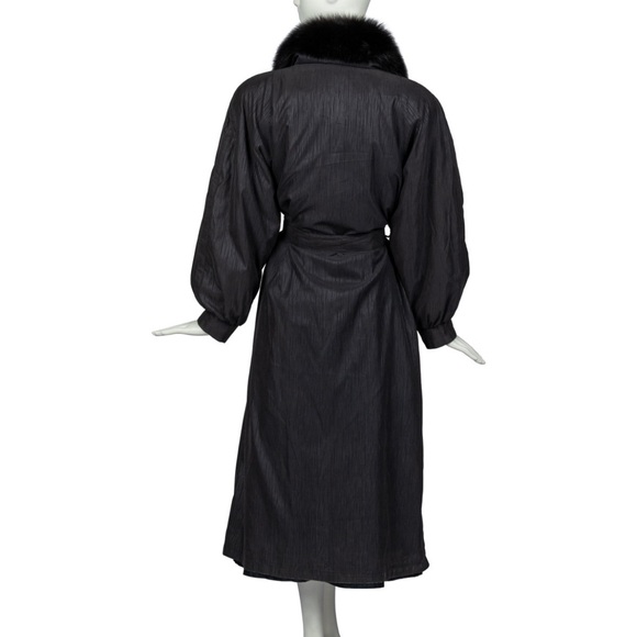 Nina Ricci Fox Fur Coat - Picture 2 of 9